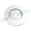 Jeu de 2 disques de frein avant RAP BRAKES R-D1128C - Visuel 2