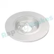 Jeu de 2 disques de frein arrière RAP BRAKES R-D1126C - Visuel 3