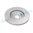 Jeu de 2 disques de frein avant RAP BRAKES R-D1121C - Visuel 3