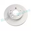 Jeu de 2 disques de frein avant RAP BRAKES R-D1103C - Visuel 1