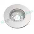 Jeu de 2 disques de frein avant RAP BRAKES R-D1103C - Visuel 2