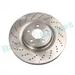 Jeu de 2 disques de frein avant RAP BRAKES R-D1002 - Visuel 1