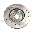 Jeu de 2 disques de frein avant RAP BRAKES R-D1002 - Visuel 2