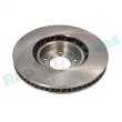 Disque de frein avant gauche RAP BRAKES R-D0996 - Visuel 3
