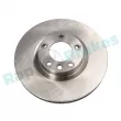 Disque de frein avant droit RAP BRAKES R-D0995 - Visuel 1