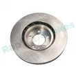 Disque de frein avant droit RAP BRAKES R-D0995 - Visuel 2