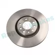 Jeu de 2 disques de frein avant RAP BRAKES R-D0980 - Visuel 1