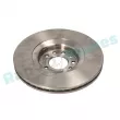 Jeu de 2 disques de frein avant RAP BRAKES R-D0980 - Visuel 3