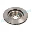 Jeu de 2 disques de frein avant RAP BRAKES R-D0911 - Visuel 3
