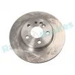 Jeu de 2 disques de frein arrière RAP BRAKES R-D0801 - Visuel 1