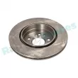 Jeu de 2 disques de frein arrière RAP BRAKES R-D0801 - Visuel 3
