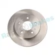 Jeu de 2 disques de frein avant RAP BRAKES R-D0596 - Visuel 1