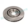 Jeu de 2 disques de frein avant RAP BRAKES R-D0543 - Visuel 3