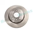 Jeu de 2 disques de frein avant RAP BRAKES R-D0344 - Visuel 1