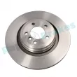 Jeu de 2 disques de frein arrière RAP BRAKES R-D0342 - Visuel 1