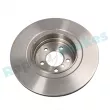 Jeu de 2 disques de frein arrière RAP BRAKES R-D0342 - Visuel 2