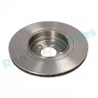 Jeu de 2 disques de frein arrière RAP BRAKES R-D0342 - Visuel 3