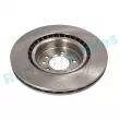 Jeu de 2 disques de frein avant RAP BRAKES R-D0308 - Visuel 3