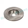 Jeu de 2 disques de frein avant RAP BRAKES R-D0301 - Visuel 3
