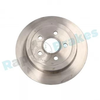 Jeu de 2 disques de frein arrière RAP BRAKES R-D0255