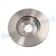Jeu de 2 disques de frein avant RAP BRAKES R-D0242 - Visuel 2
