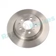 Jeu de 2 disques de frein arrière RAP BRAKES R-D0172 - Visuel 1