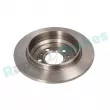 Jeu de 2 disques de frein arrière RAP BRAKES R-D0172 - Visuel 3