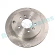 Jeu de 2 disques de frein arrière RAP BRAKES R-D0086 - Visuel 1
