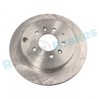 Jeu de 2 disques de frein arrière RAP BRAKES R-D0086