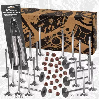 Kit de soupapes, soupapes d?admission/d?échappement ET ENGINETEAM VS0036VR1