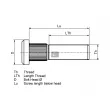 Boulon de roue DT 6.54213 - Visuel 2