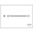 Flexible de frein CORTECO 19020654 - Visuel 2