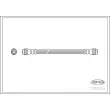 Flexible de frein CORTECO 19025904 - Visuel 2