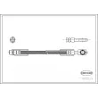 Flexible de frein CORTECO 19033514 - Visuel 2