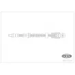 Flexible de frein CORTECO 19037203 - Visuel 3
