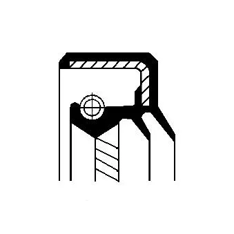 Bague d'étanchéité, différentiel CORTECO 49495024