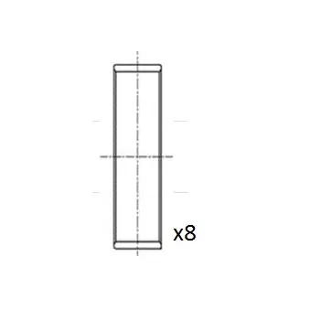 Coussinet de bielle FAI AutoParts BB2136-050