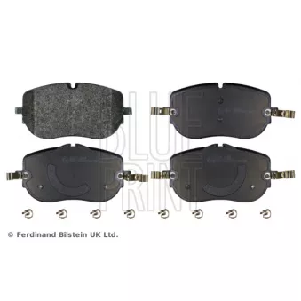 Jeu de 4 plaquettes de frein avant BLUE PRINT