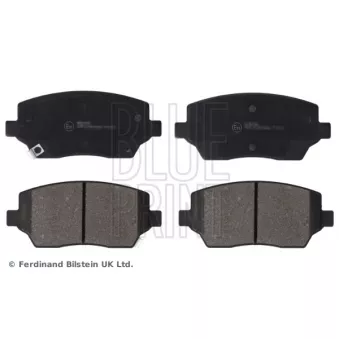Jeu de 4 plaquettes de frein avant BLUE PRINT