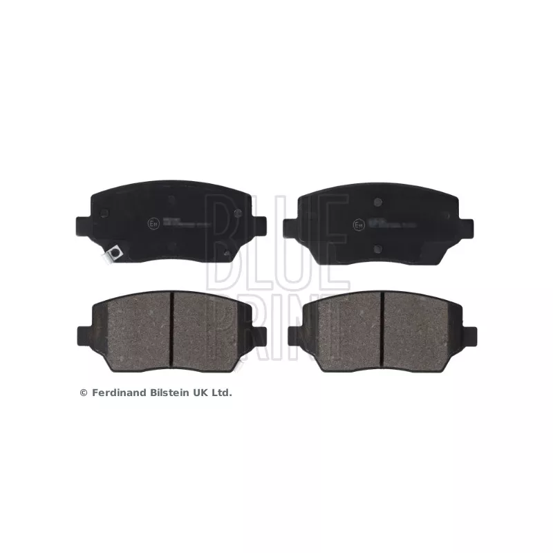 Jeu de 4 plaquettes de frein avant BLUE PRINT ADBP420164