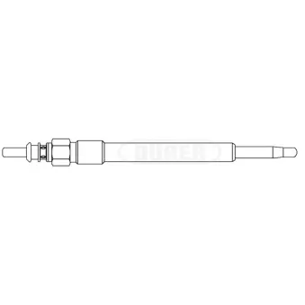 Bougie de préchauffage DÜRER DG100129