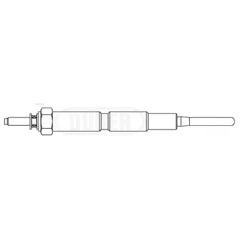 Bougie de préchauffage DÜRER DG241301