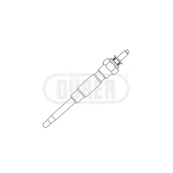 Bougie de préchauffage DÜRER DG280114