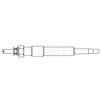 Bougie de préchauffage DÜRER DG40960