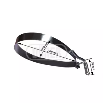 Support, silencieux DÜRER SEMB1