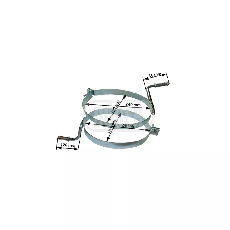 Support, silencieux DÜRER SEMB11 1/2