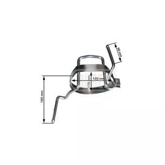 Support, silencieux DÜRER SEMB12