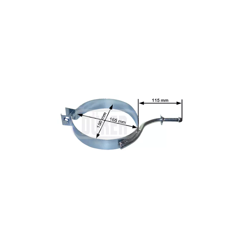 Support, silencieux DÜRER SEMB16