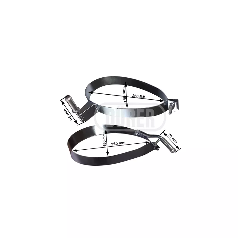 Support, silencieux DÜRER SEMB1X2