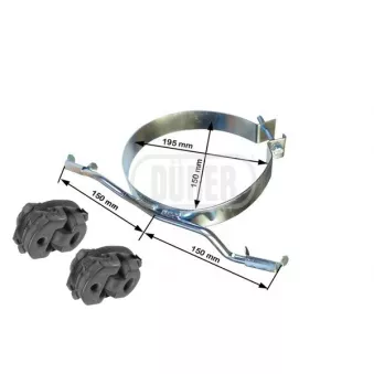 Support, silencieux DÜRER SEMB4S